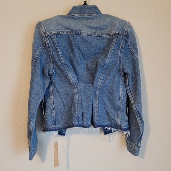 Reformation 80's Structured Denim Jacket - Picture 2 of 7